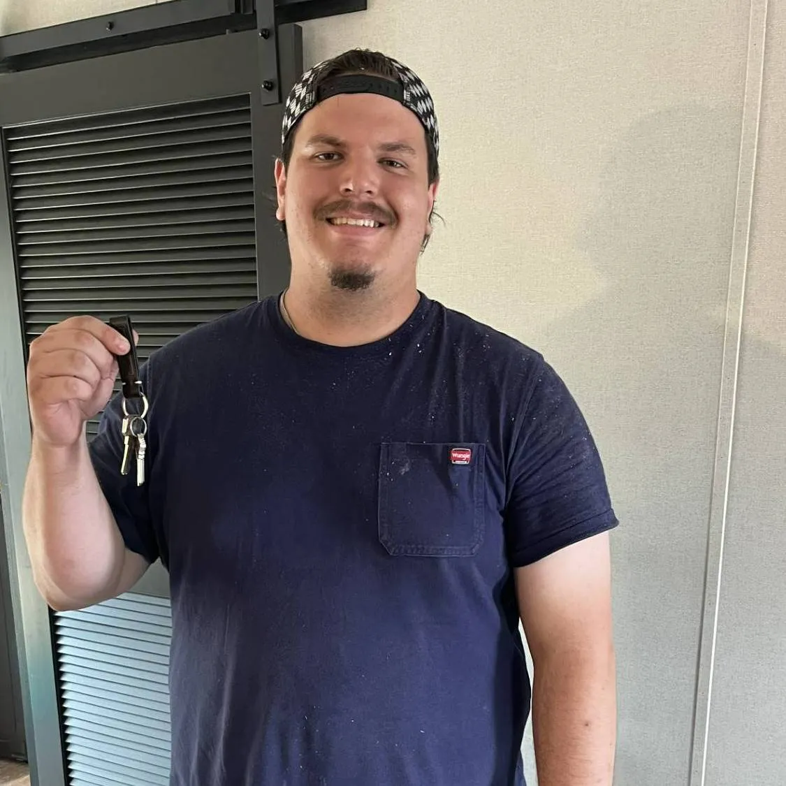 WILLIAM O. welcome home image