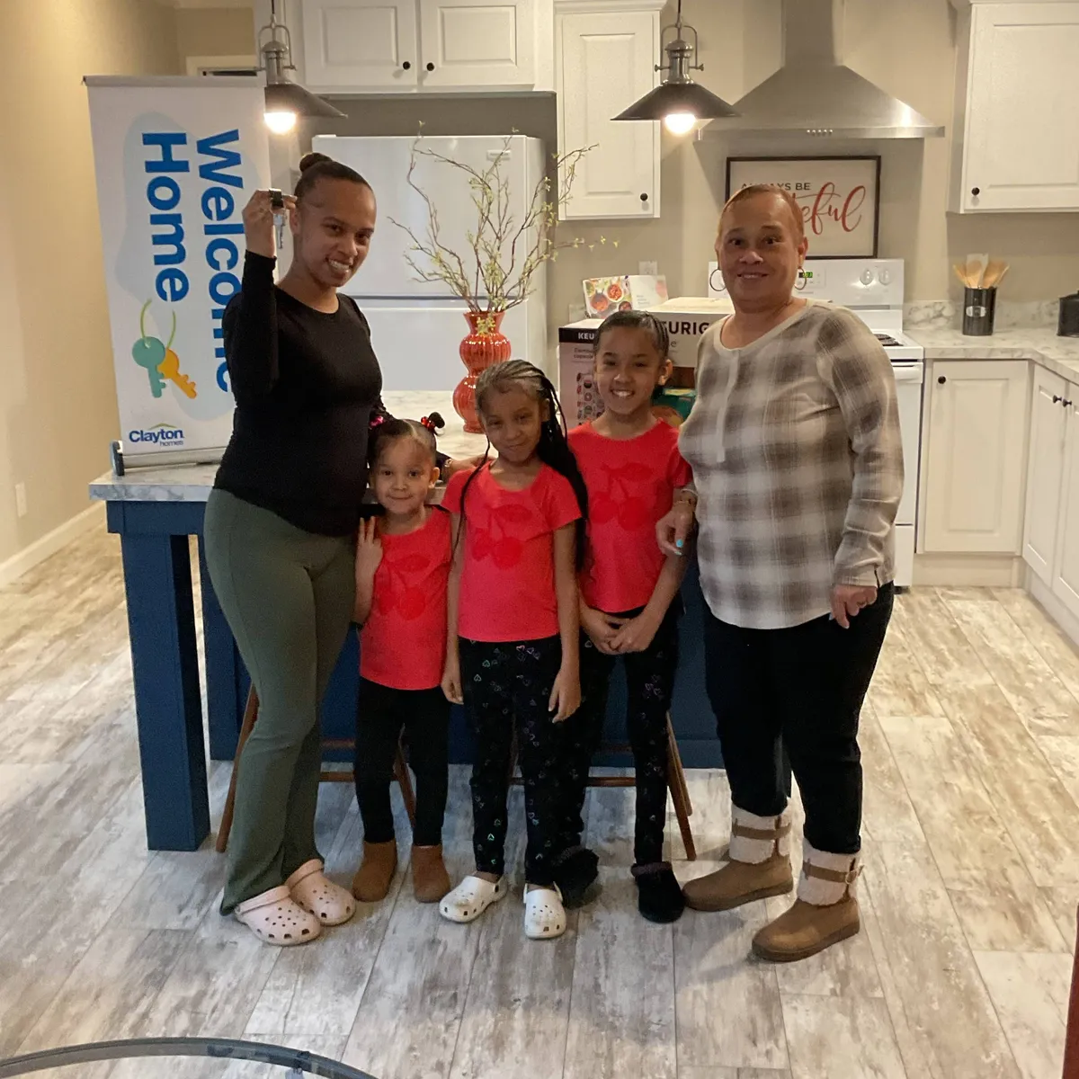 RAVEAN C. welcome home image