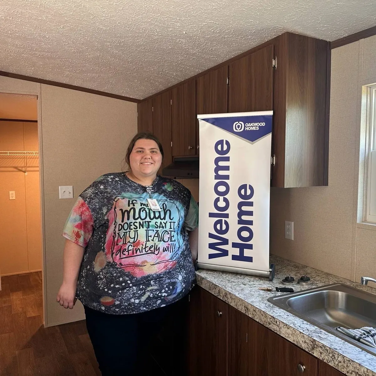 LILLIE G. welcome home image