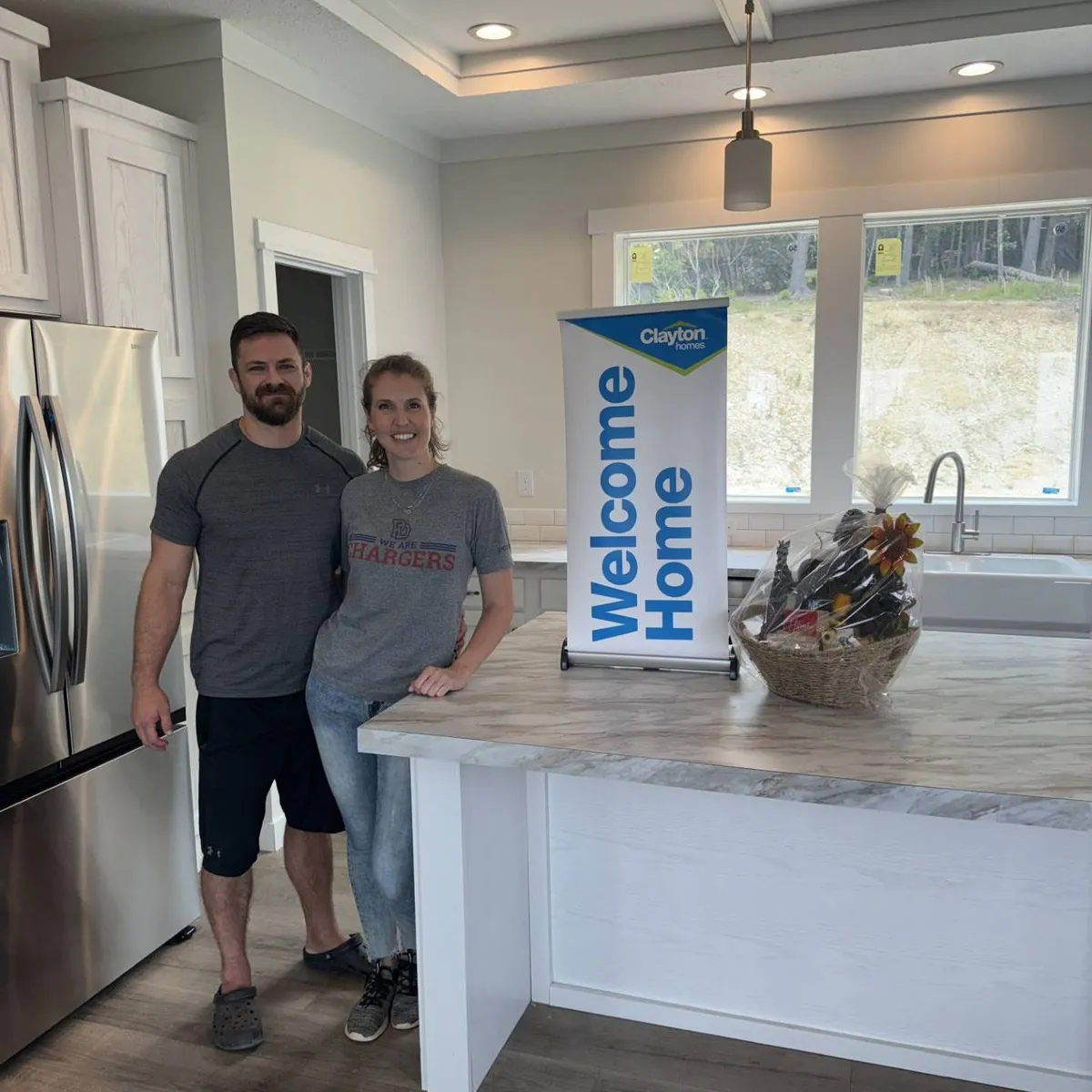 CLAYTON D. welcome home image
