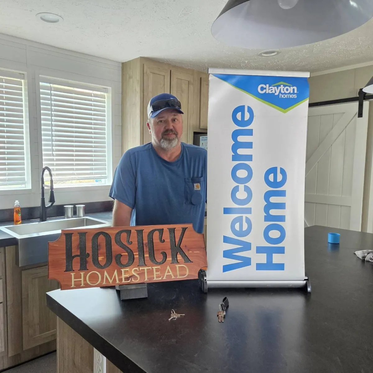 DEREK H. welcome home image