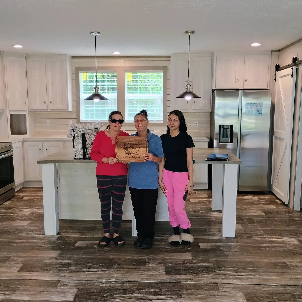 CRYSTAL C. welcome home image