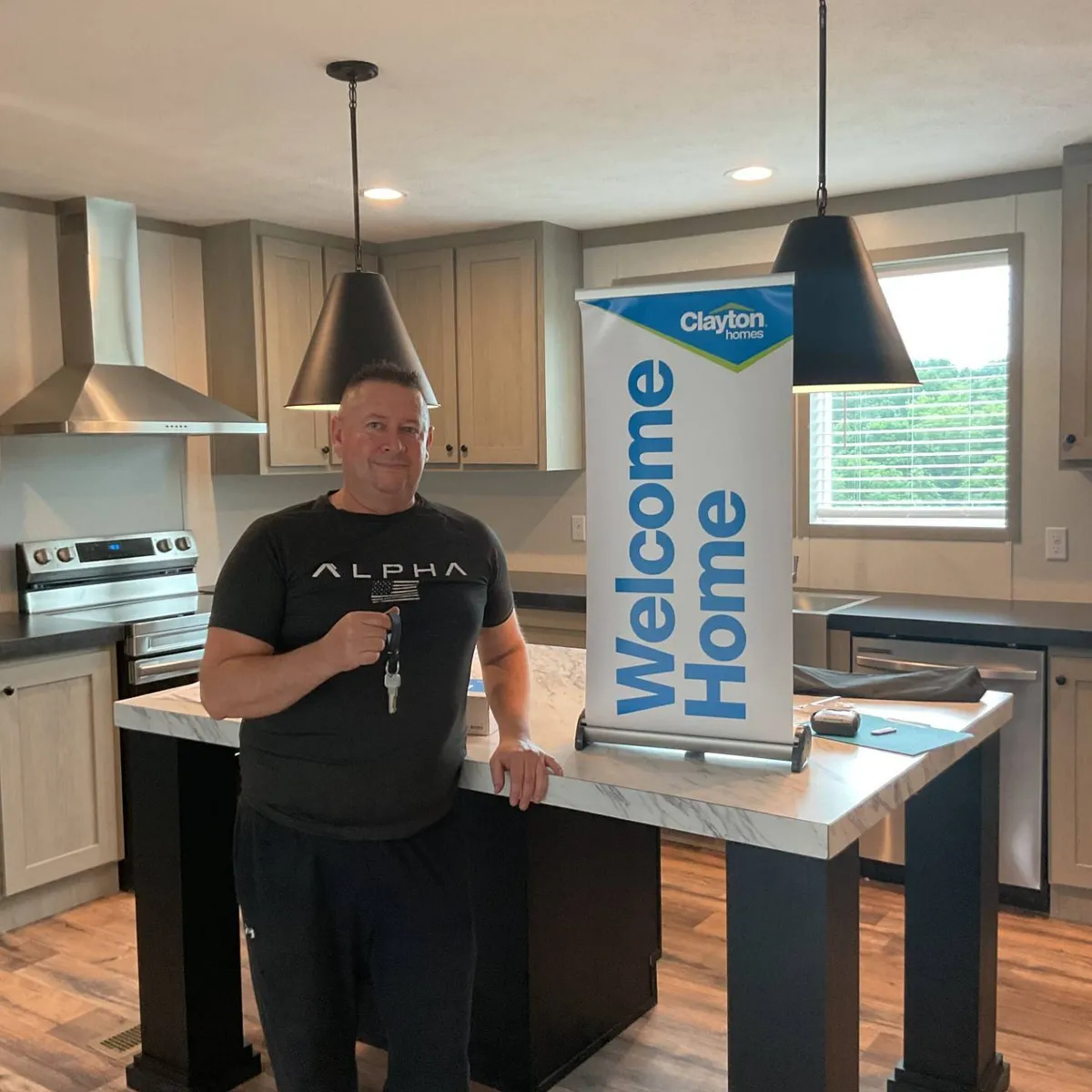 GEORGE M. welcome home image