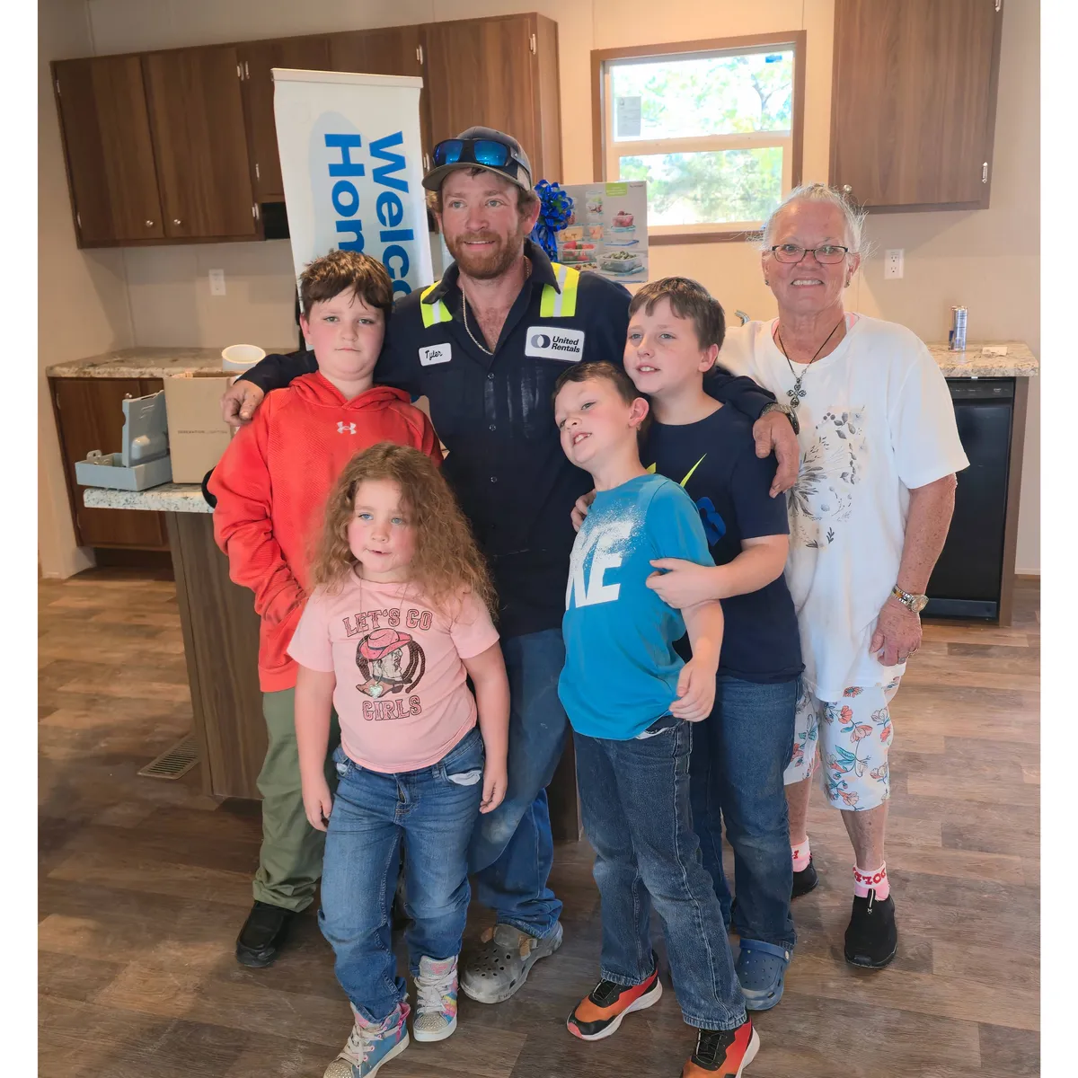 TYLER S. welcome home image