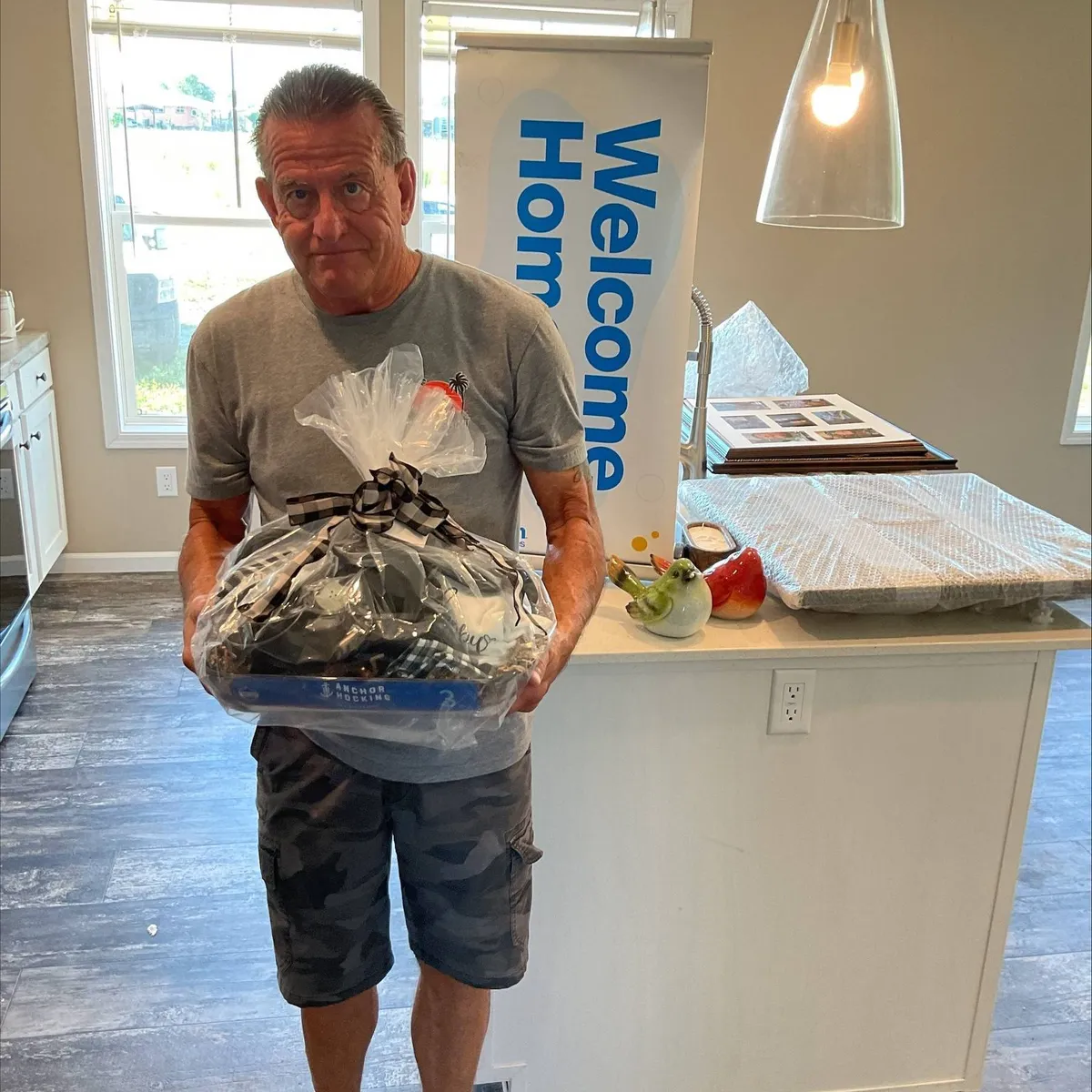 CLETUS H. welcome home image