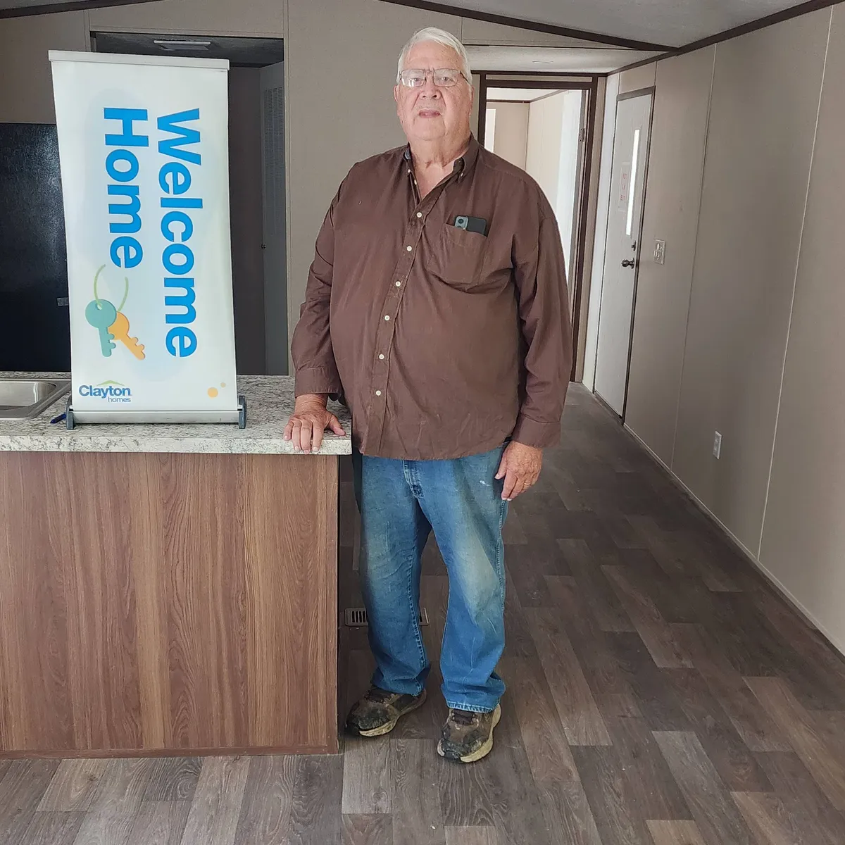 CARLOS P. welcome home image
