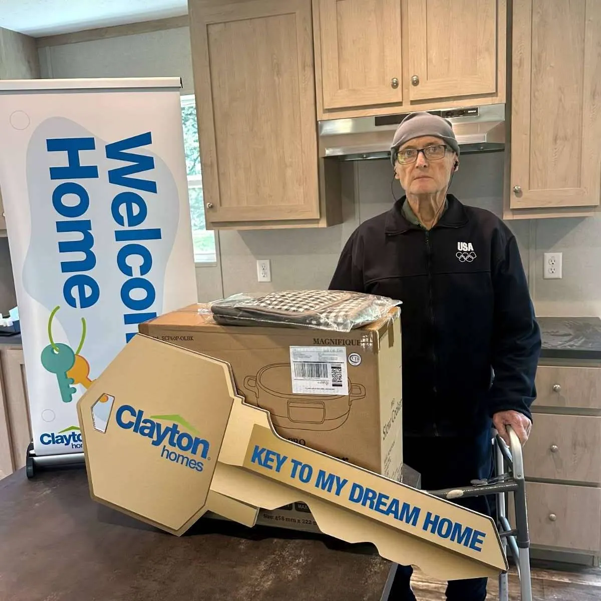 FRANK L C. welcome home image