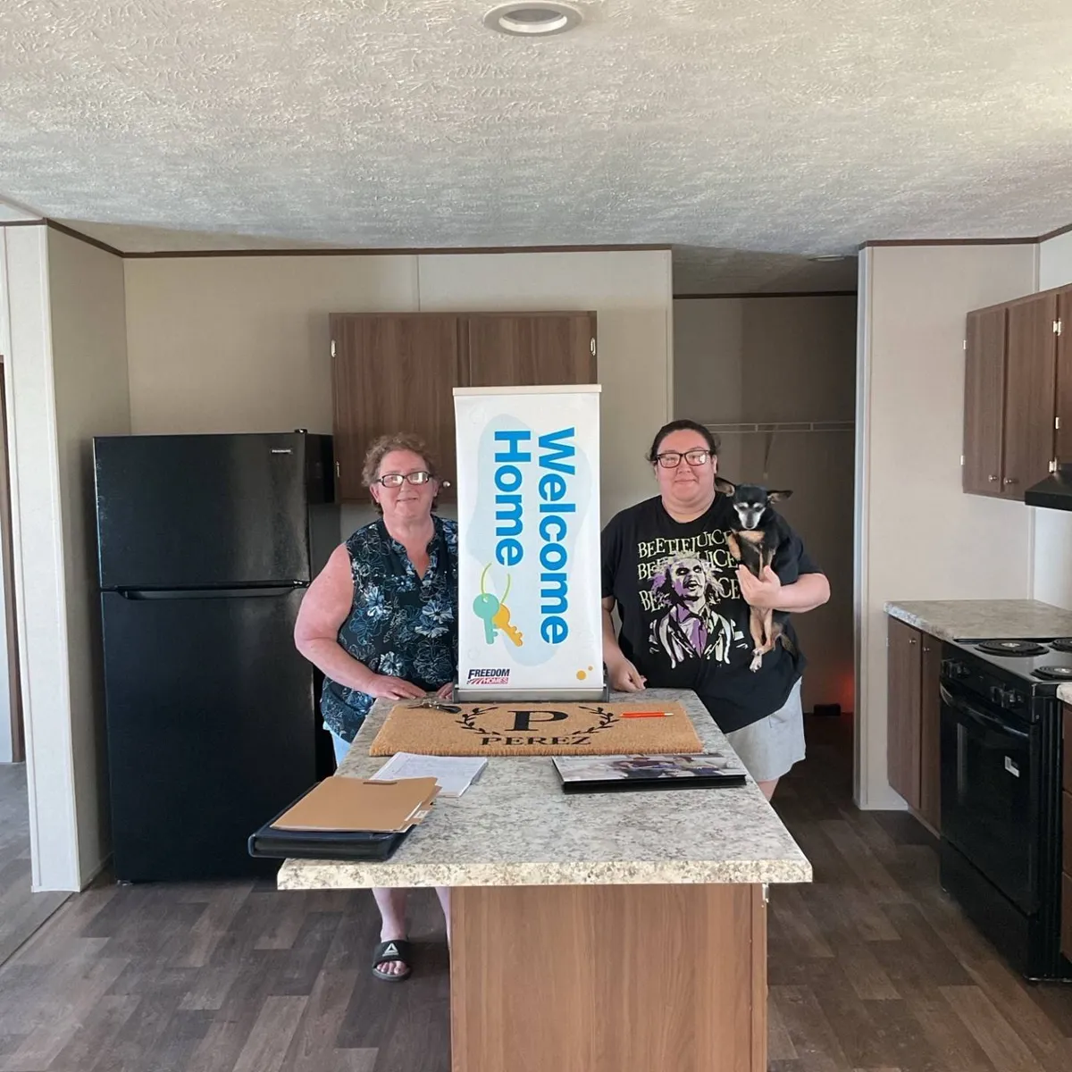 ERICKA P. welcome home image