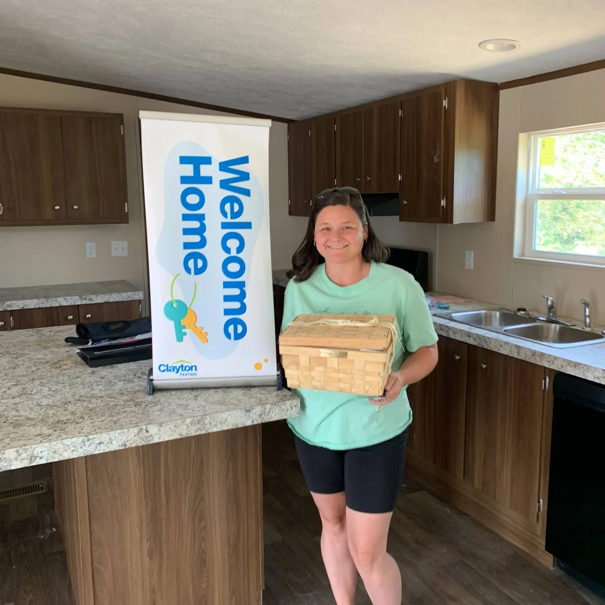 AMBER C. welcome home image