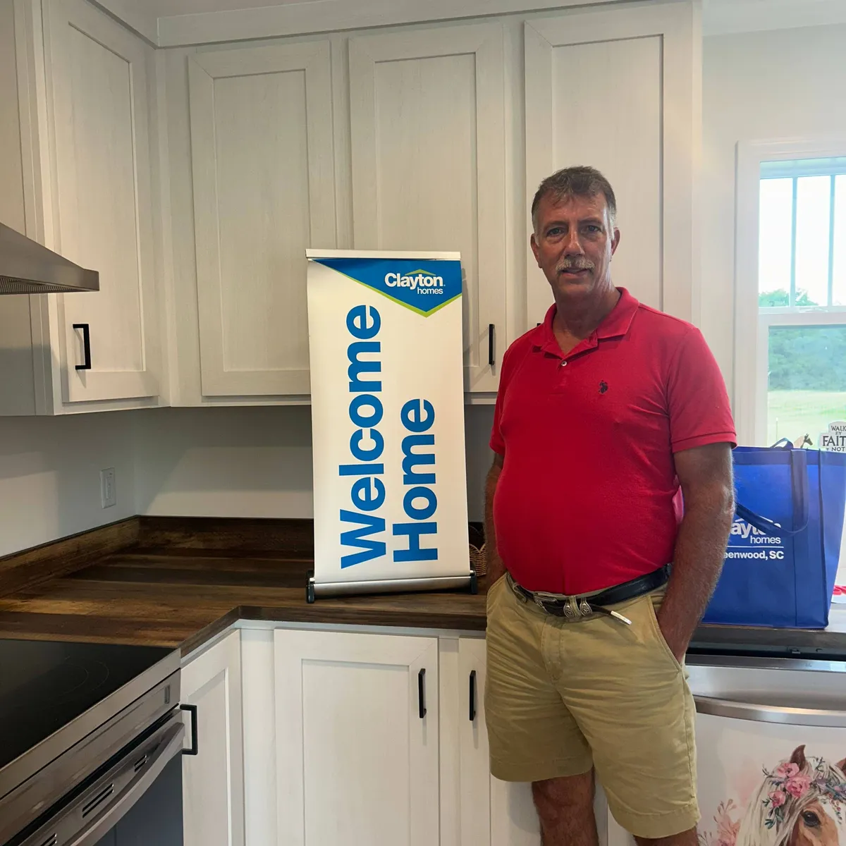 JOSEPH M. welcome home image