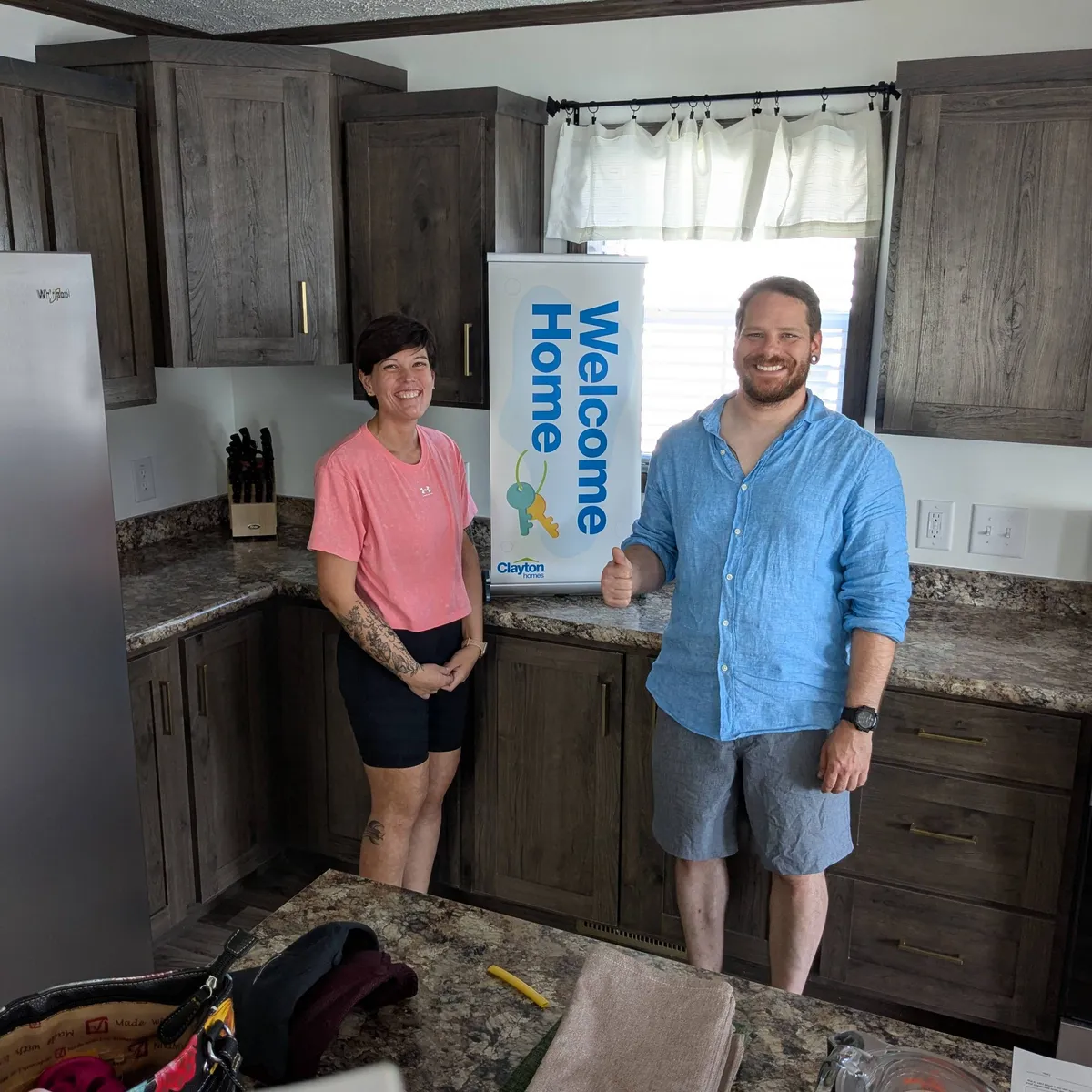 JOSHUA G. welcome home image