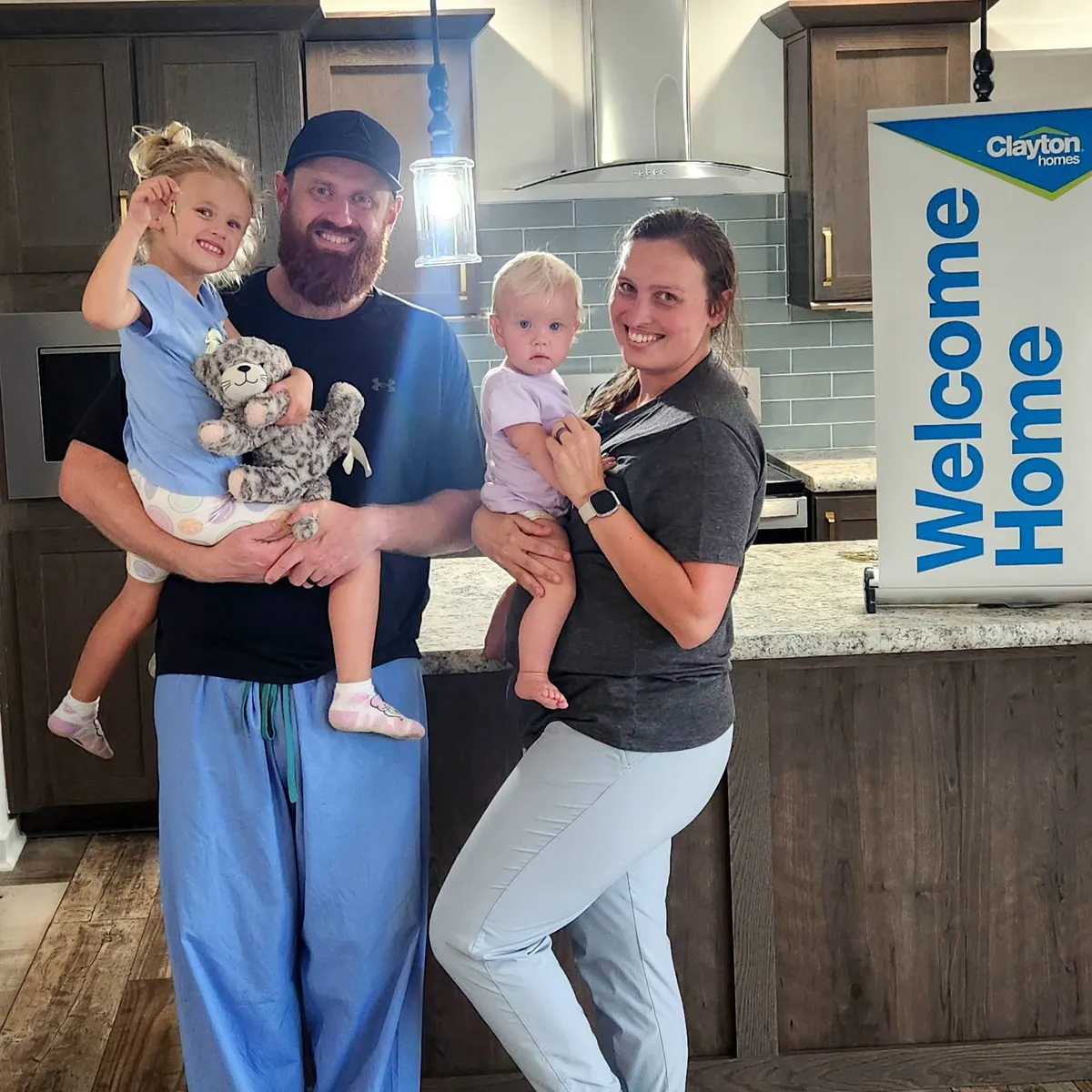 Christopher M. welcome home image