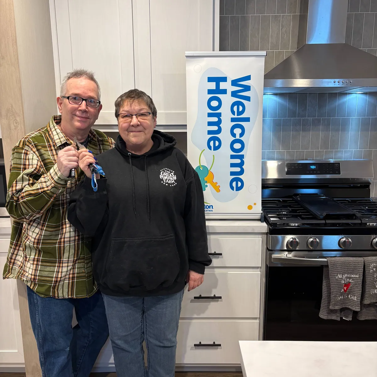 DAVID K. welcome home image