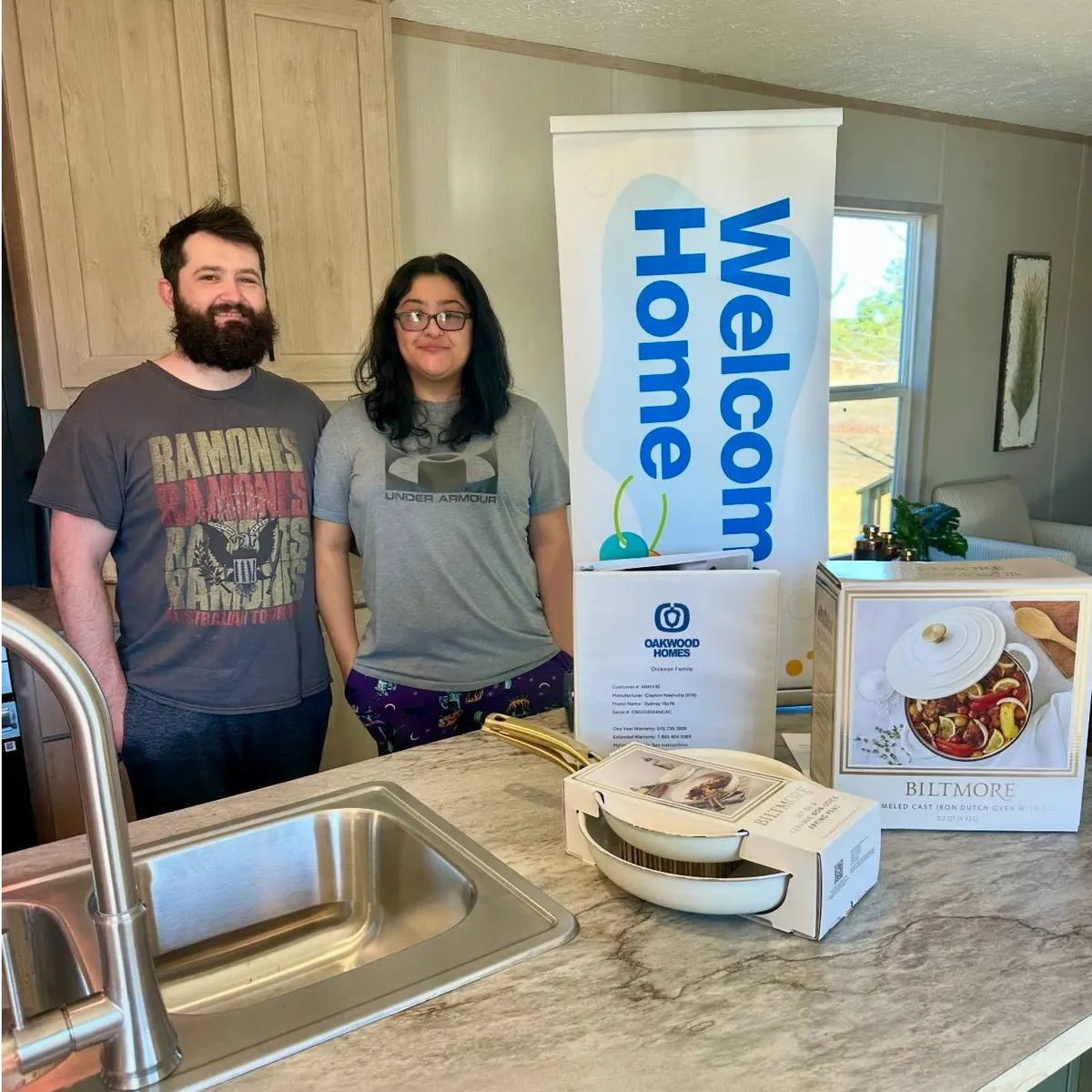 DONALD D. welcome home image