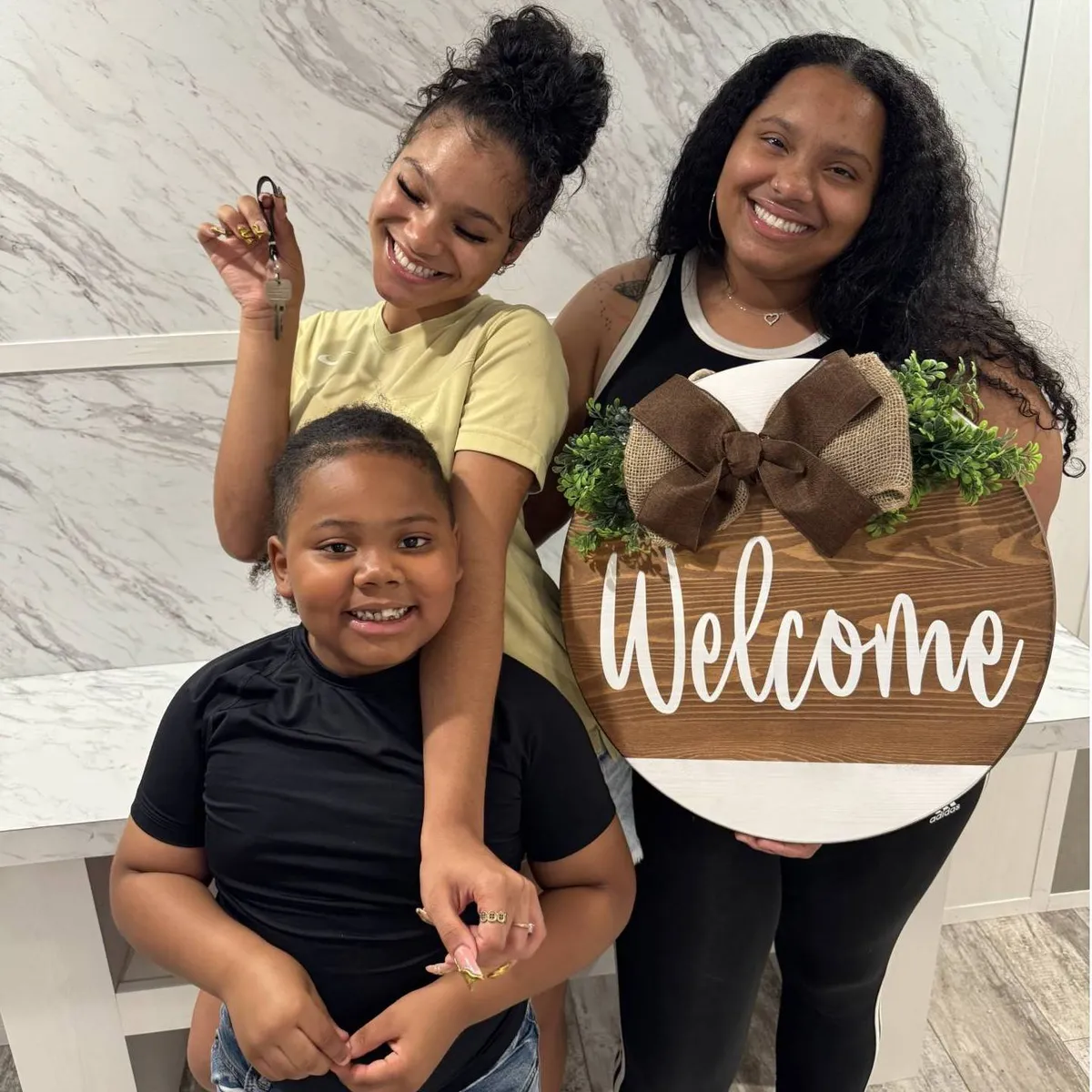CHELSENEA B. welcome home image