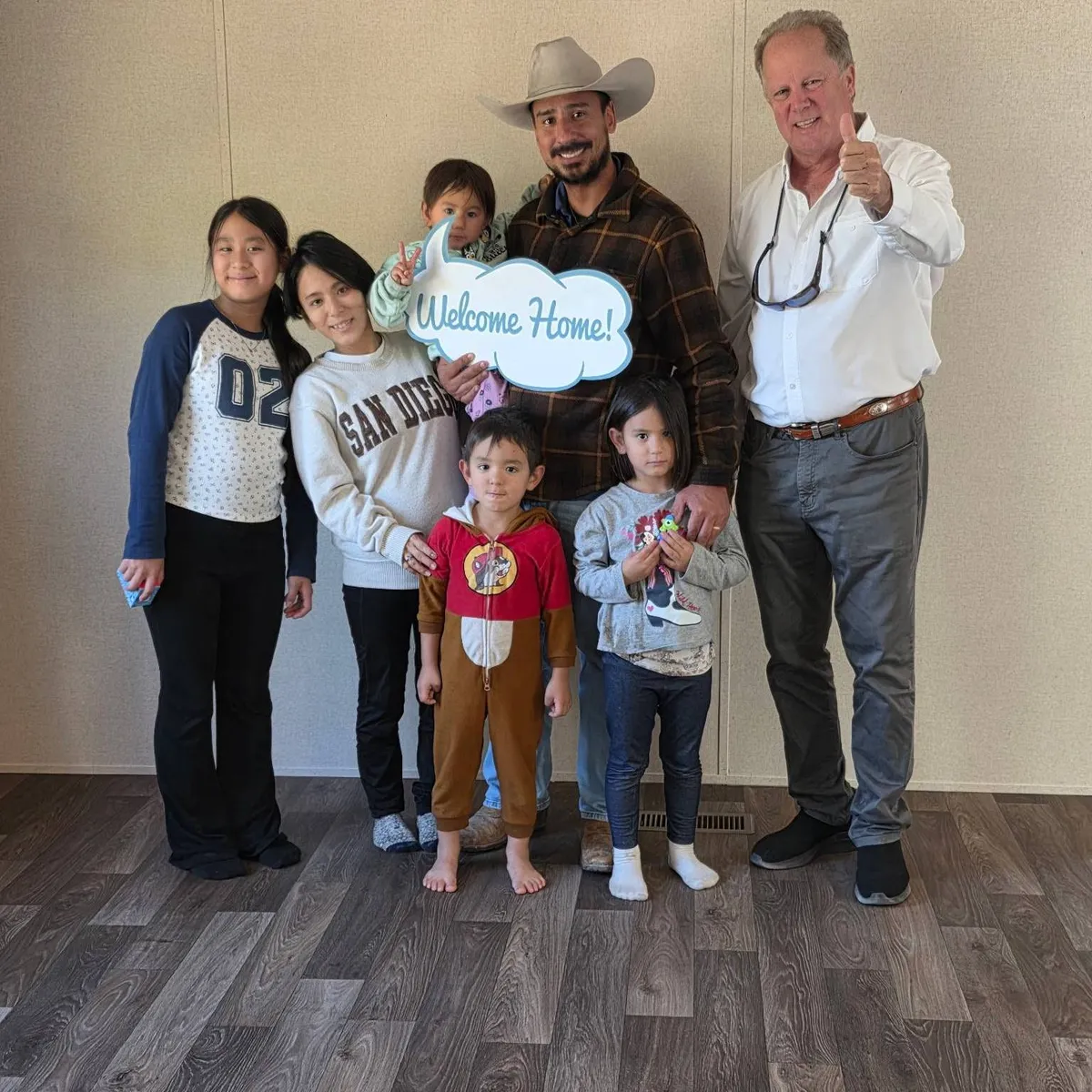 Jeremey T. welcome home image