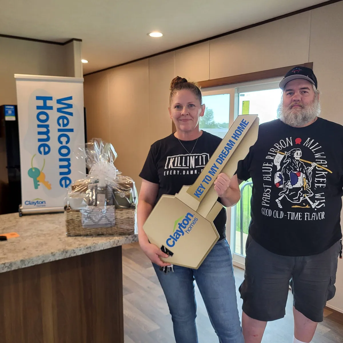 MEGAN H. welcome home image