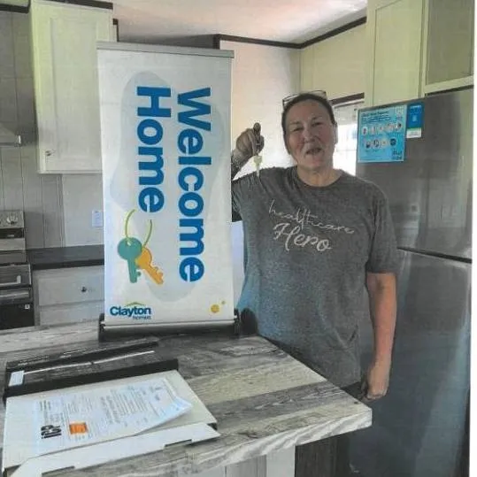 MONICA K. welcome home image