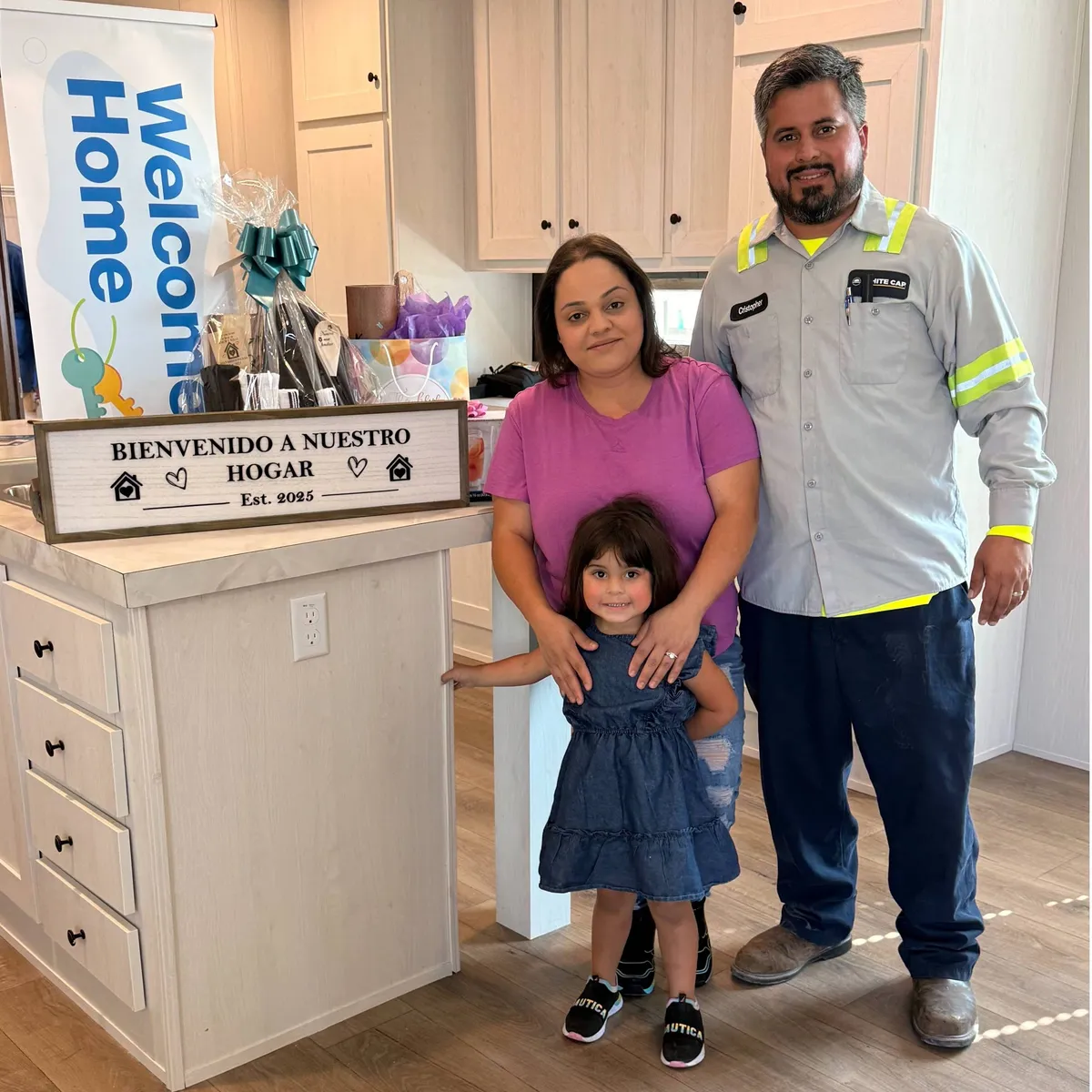 Cristopher R. welcome home image