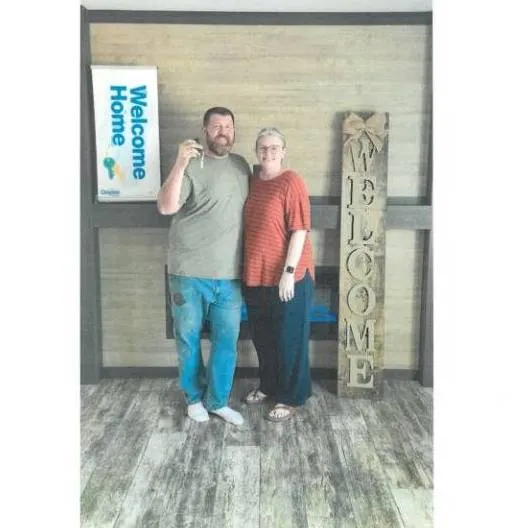 Clinton W. welcome home image