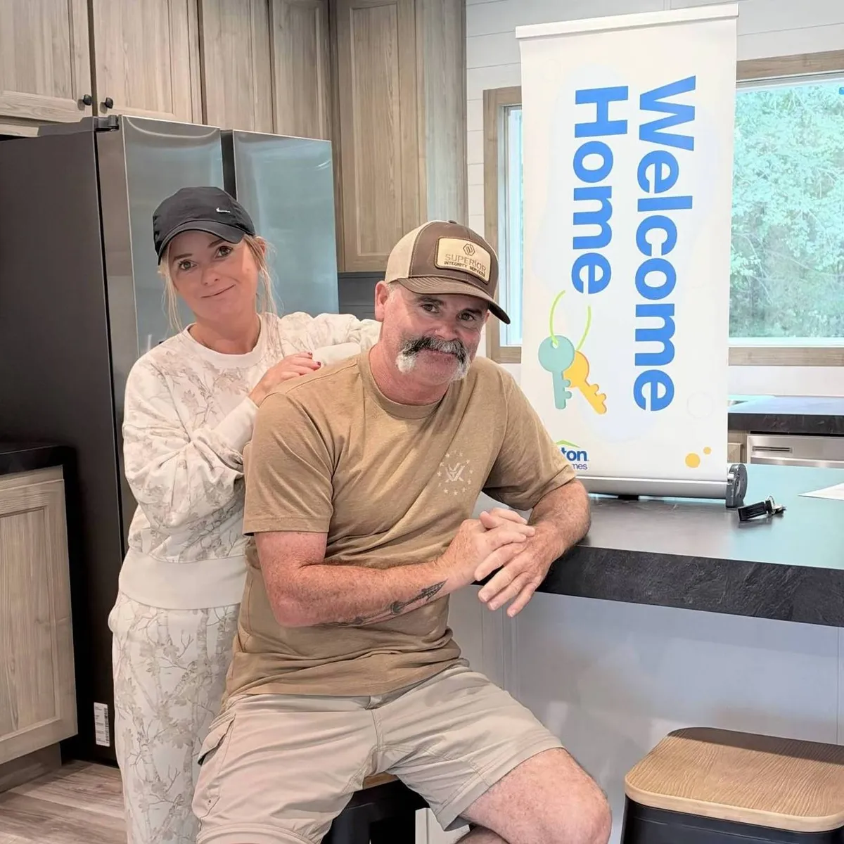 HAROLD T. welcome home image