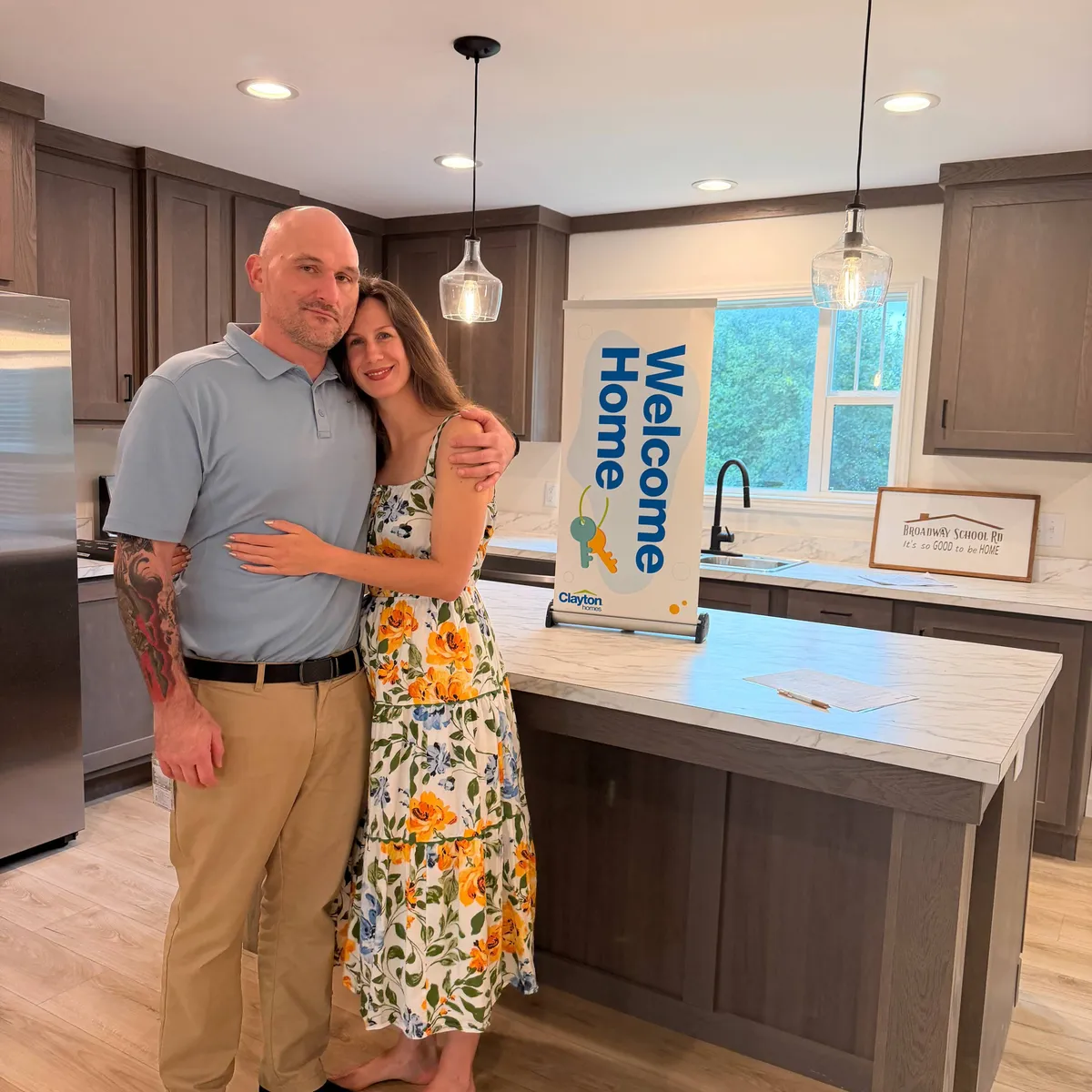 THOMAS B. welcome home image