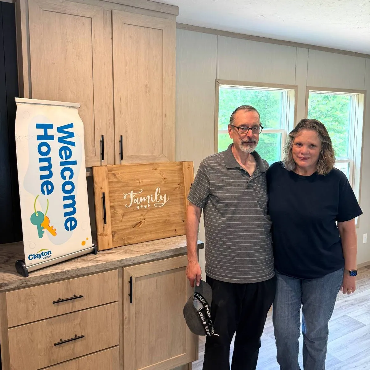 RICHARD F. welcome home image
