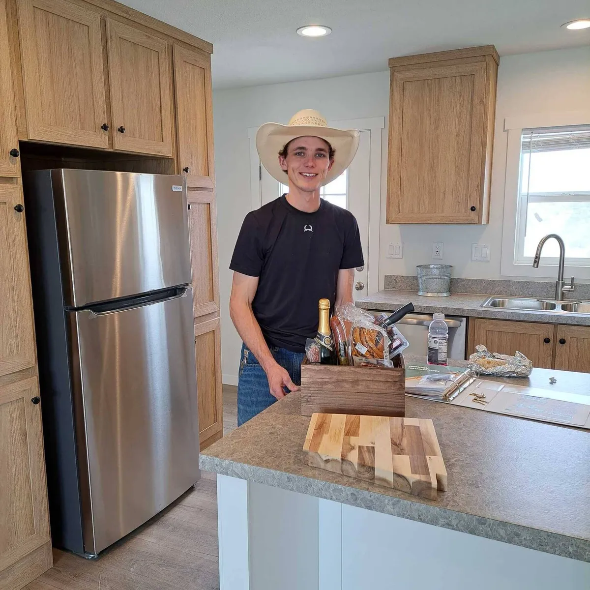 Tristen G. welcome home image