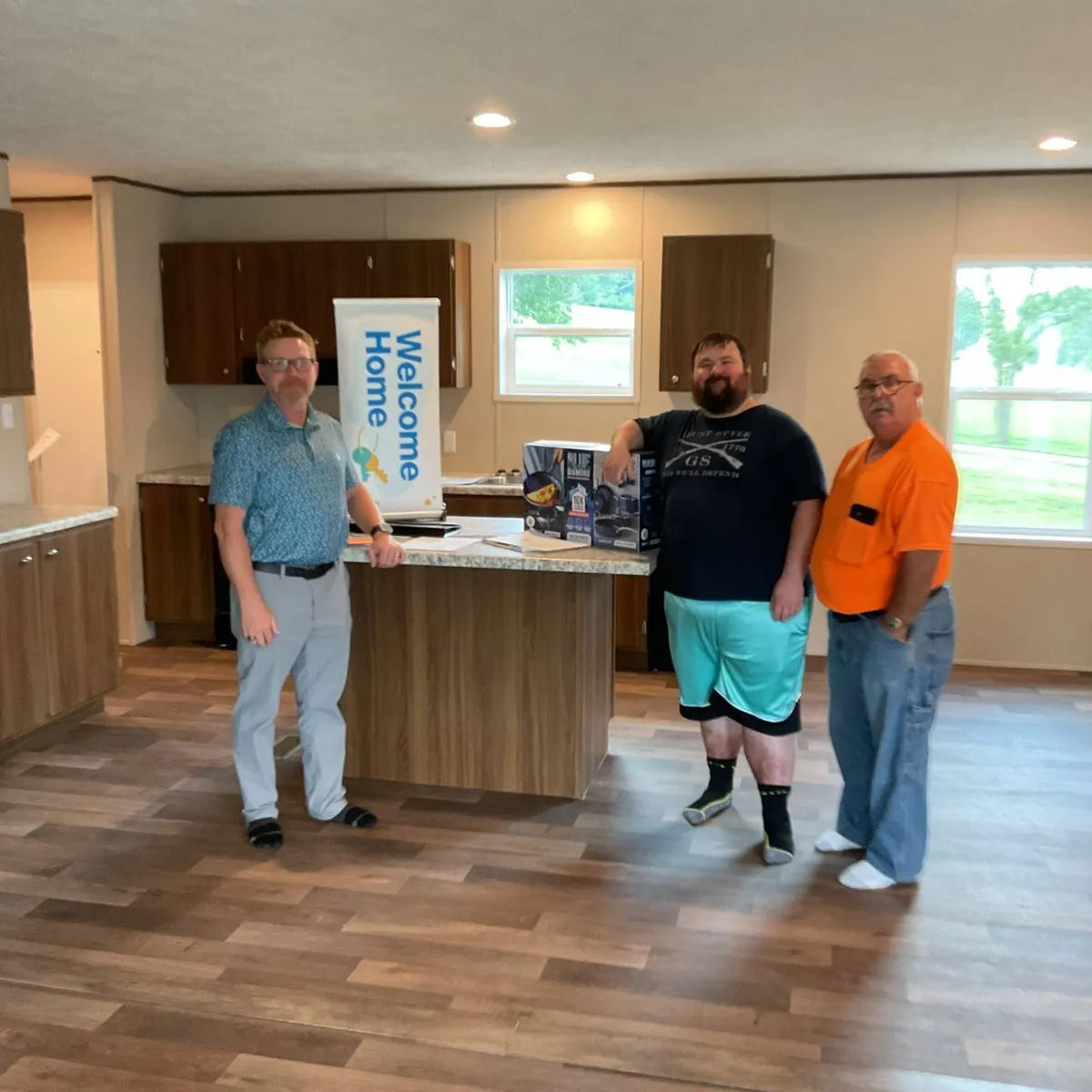 CALEB H. welcome home image