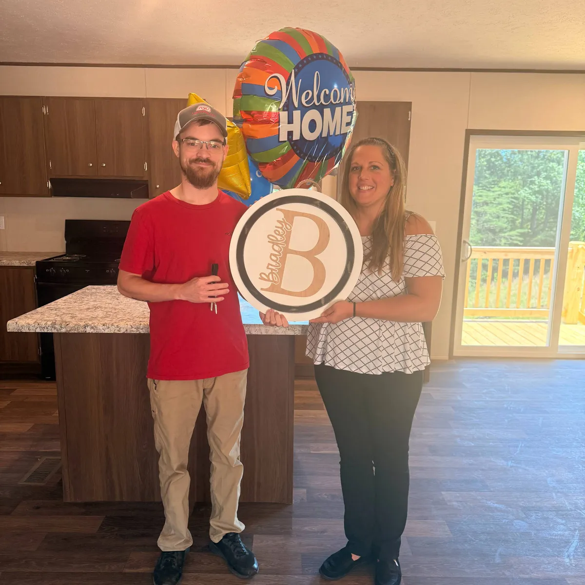 Johnathan B. welcome home image