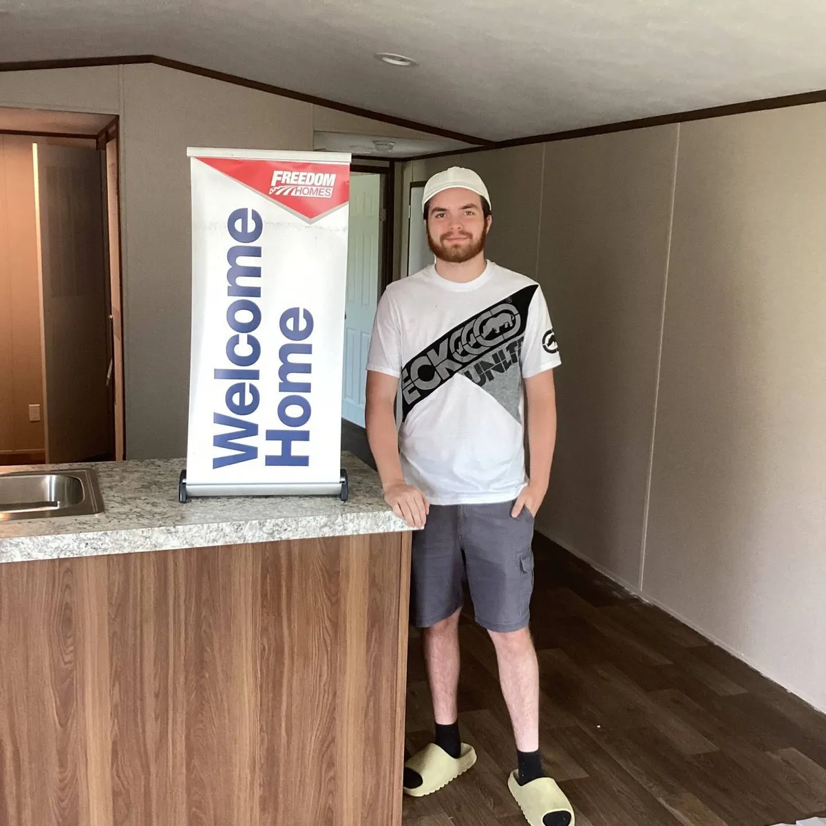 JAMES B. welcome home image
