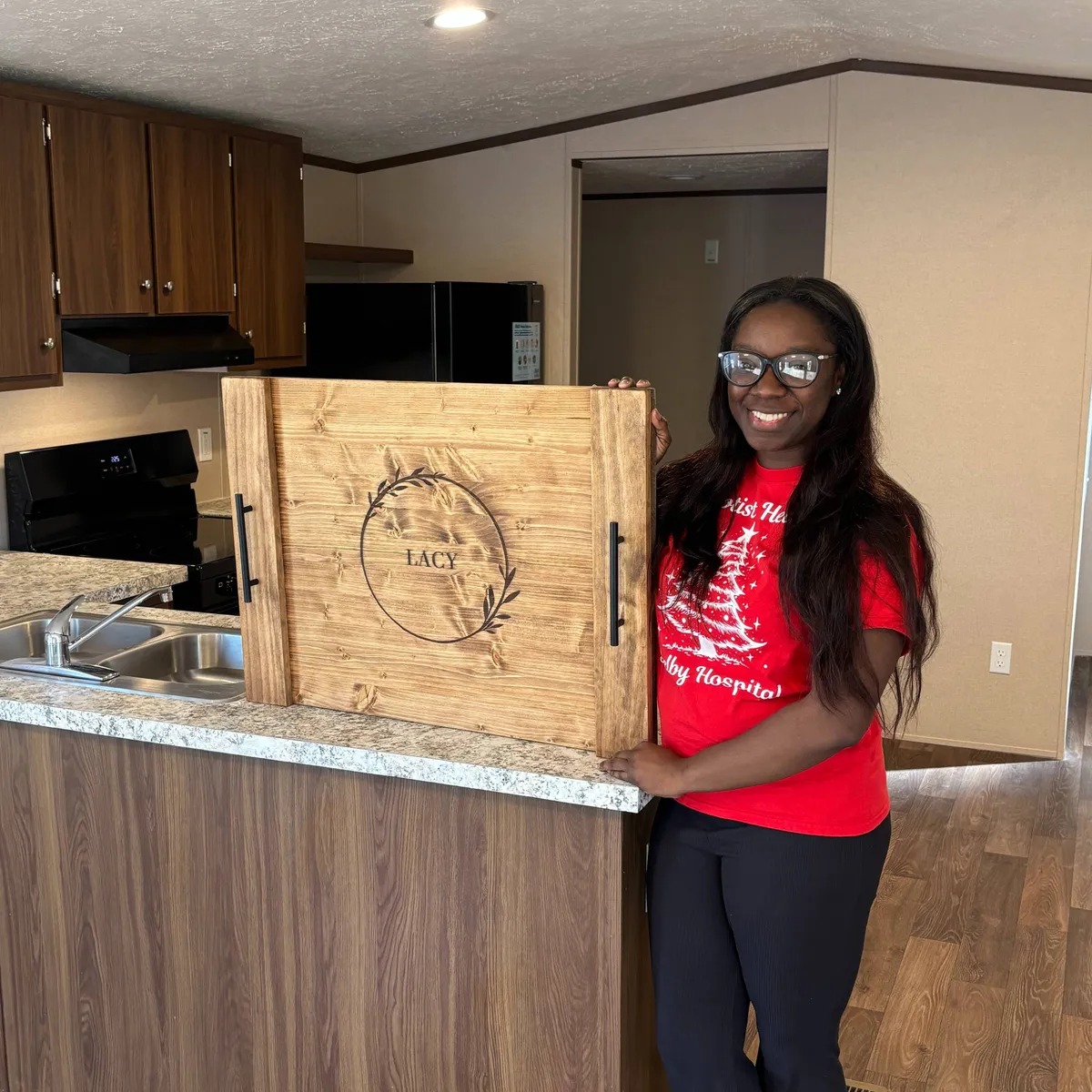 TIESHA L. welcome home image