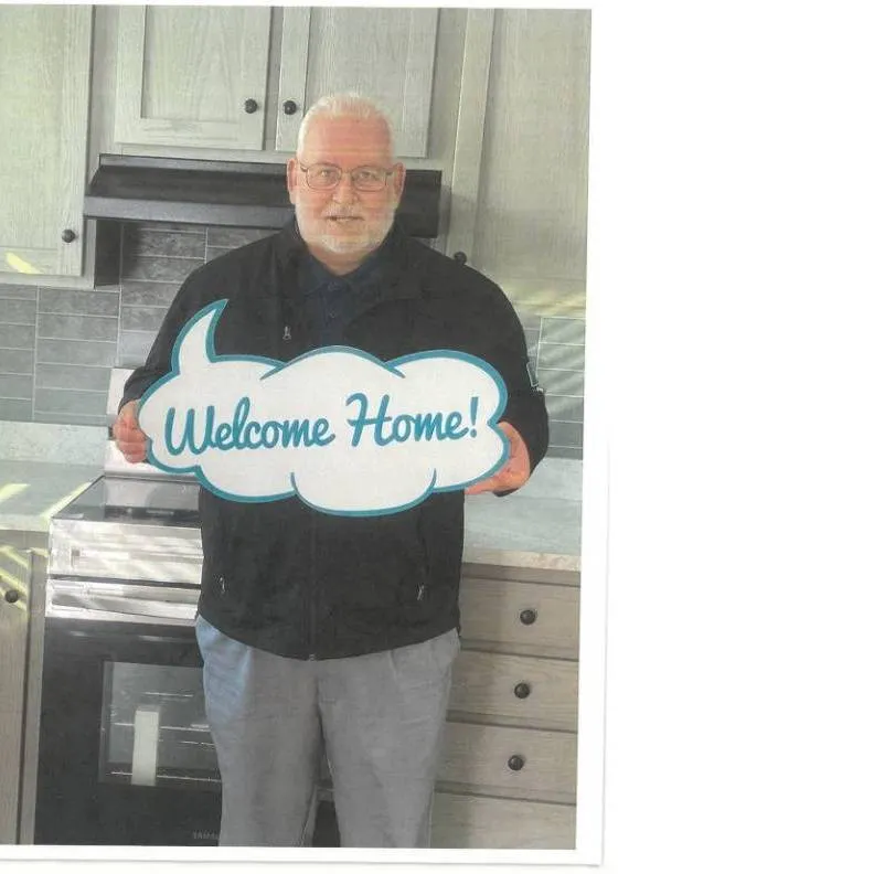 RICHARD G. welcome home image