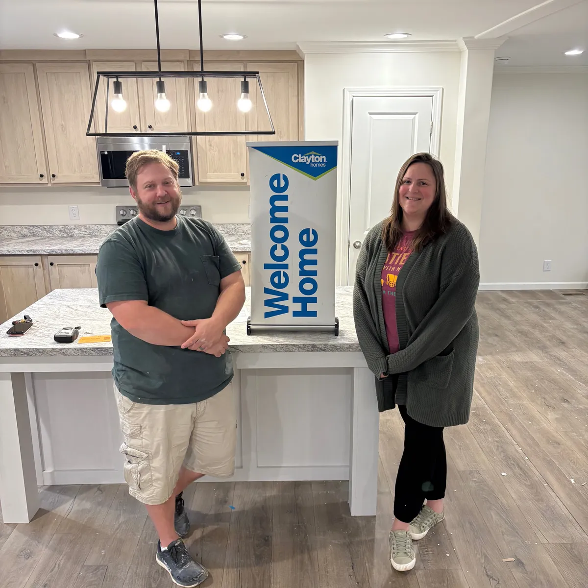 JOHN L. welcome home image