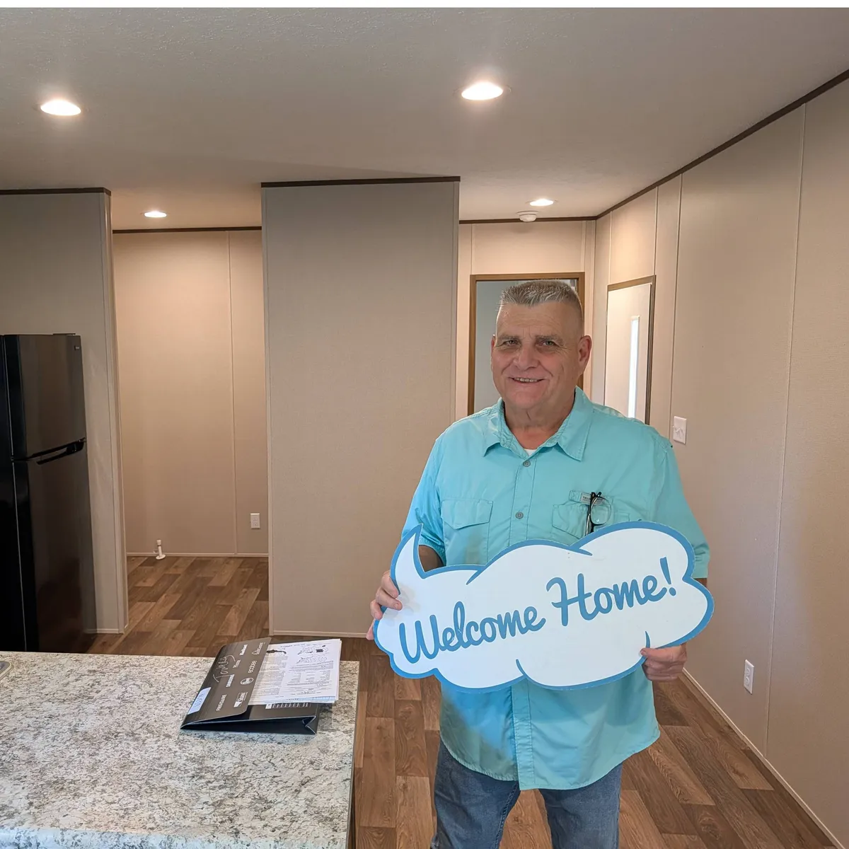 JOSEPH T. welcome home image