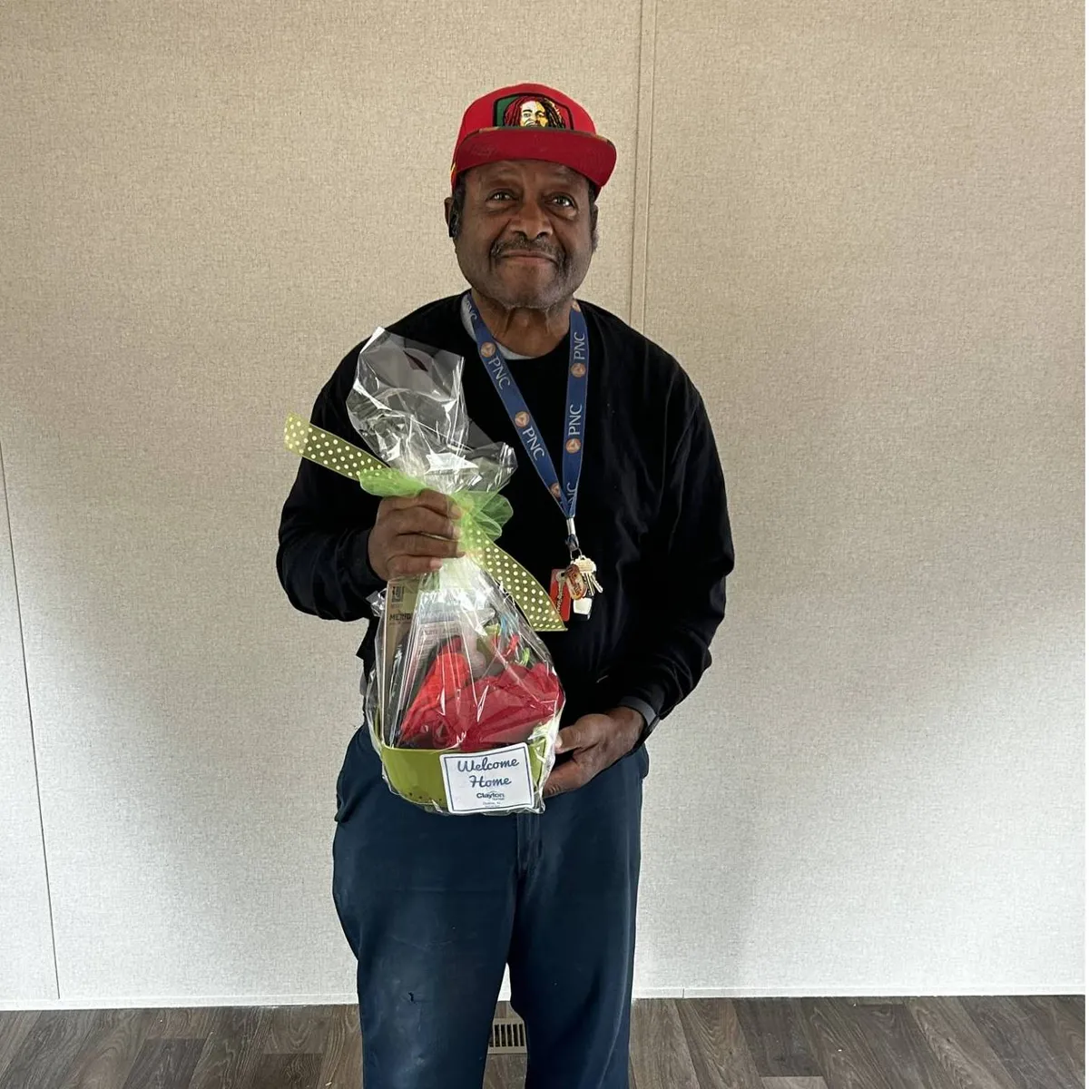 CHARLES M. welcome home image