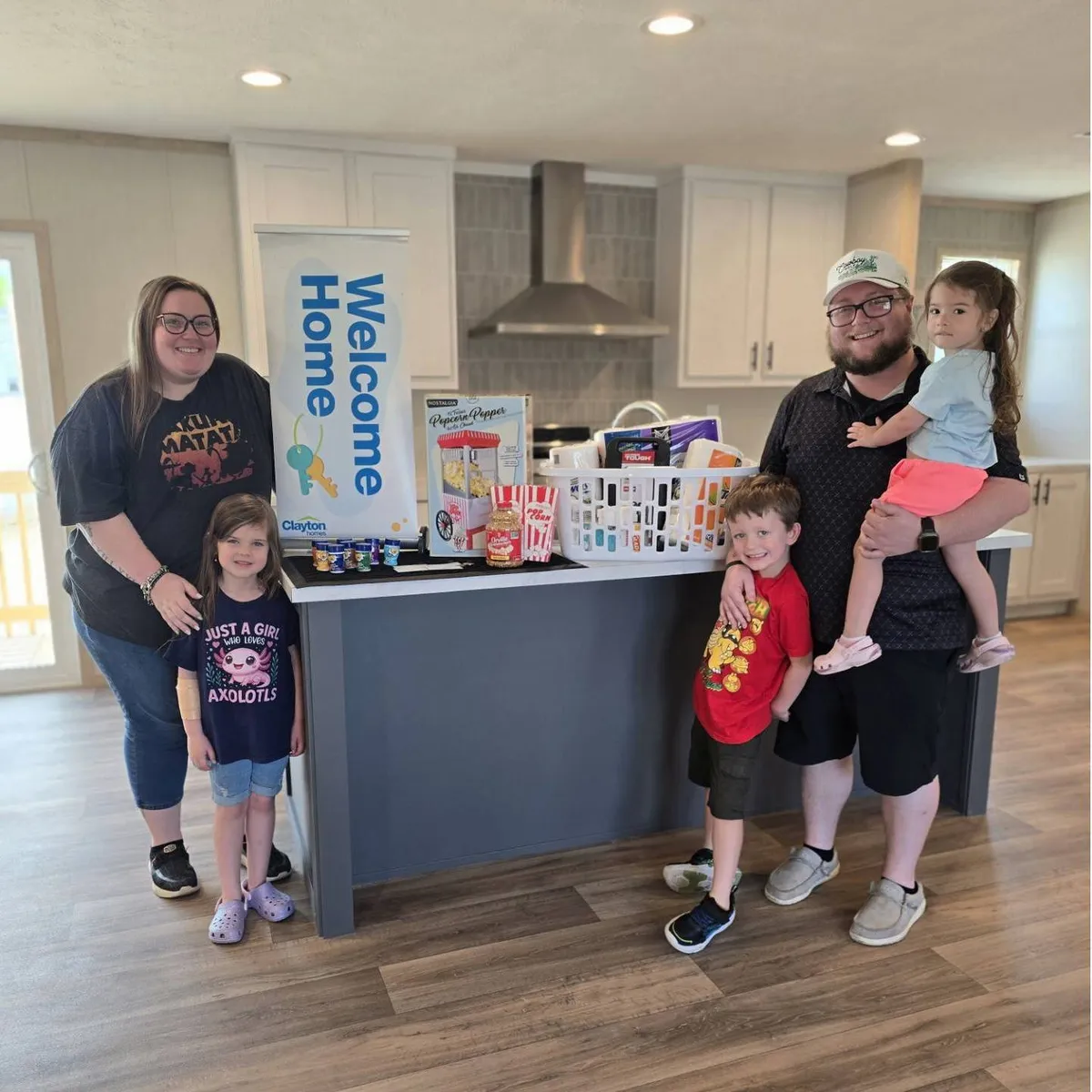 AUSTIN V. welcome home image