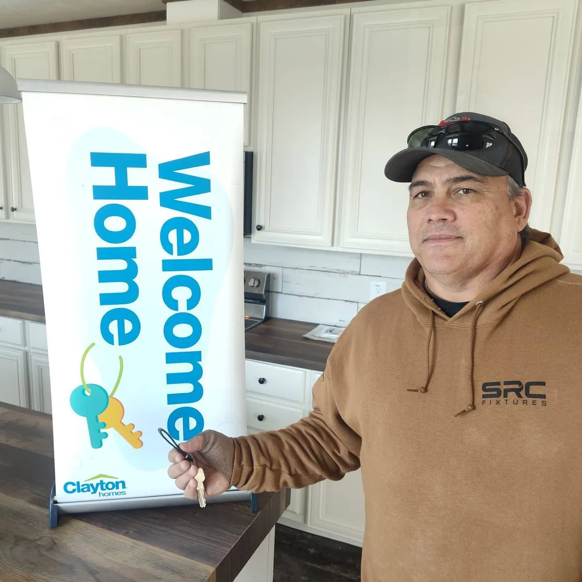 MERVIN P. welcome home image