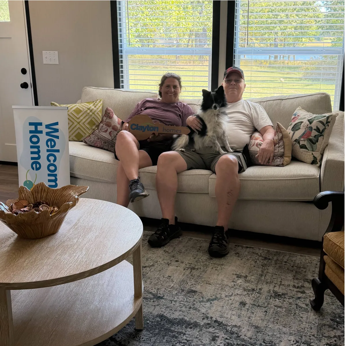 DAN A. welcome home image