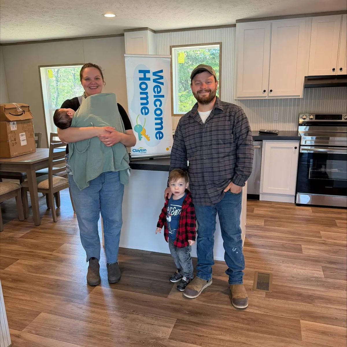 Zachery Isaac T. welcome home image