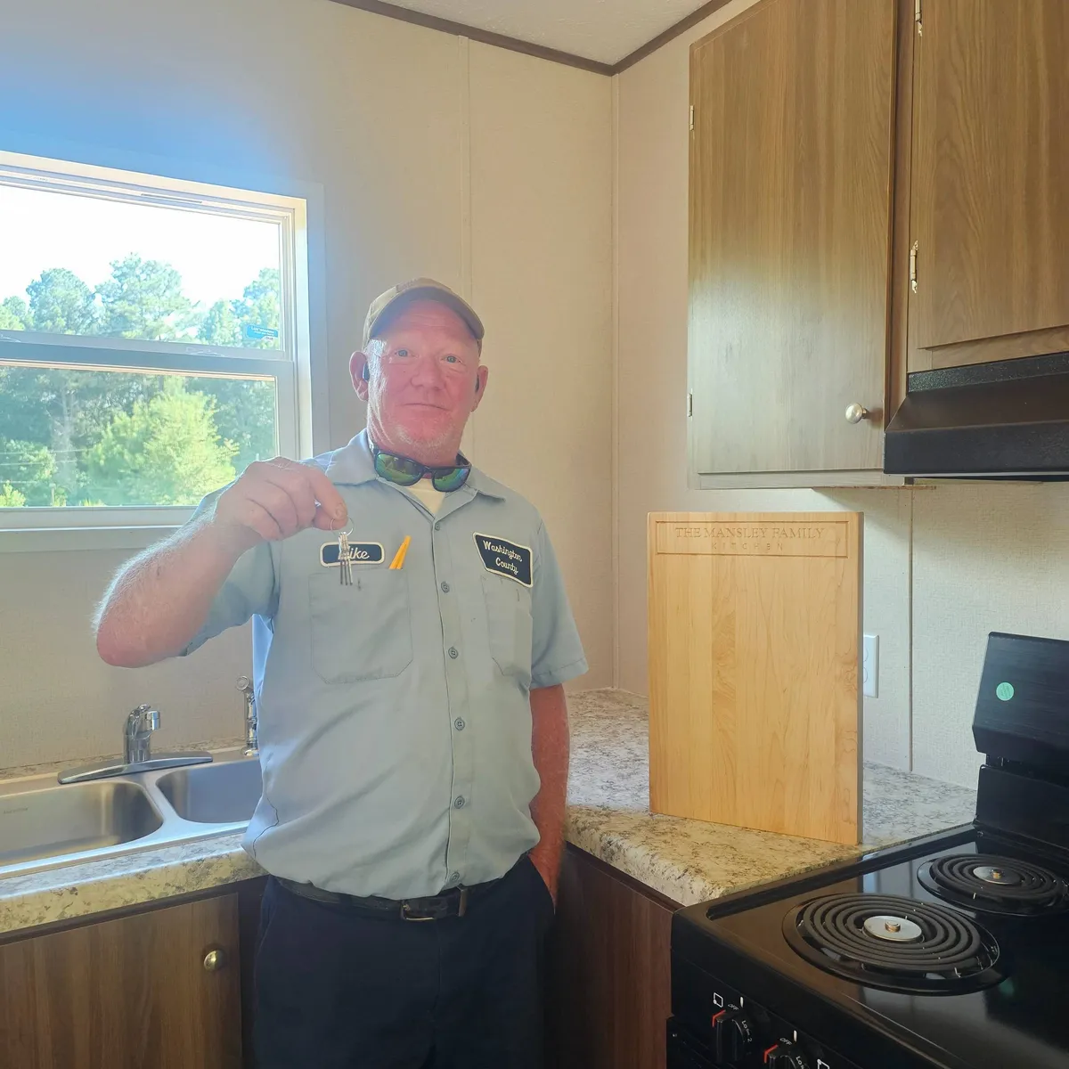 JIMMIE M. welcome home image