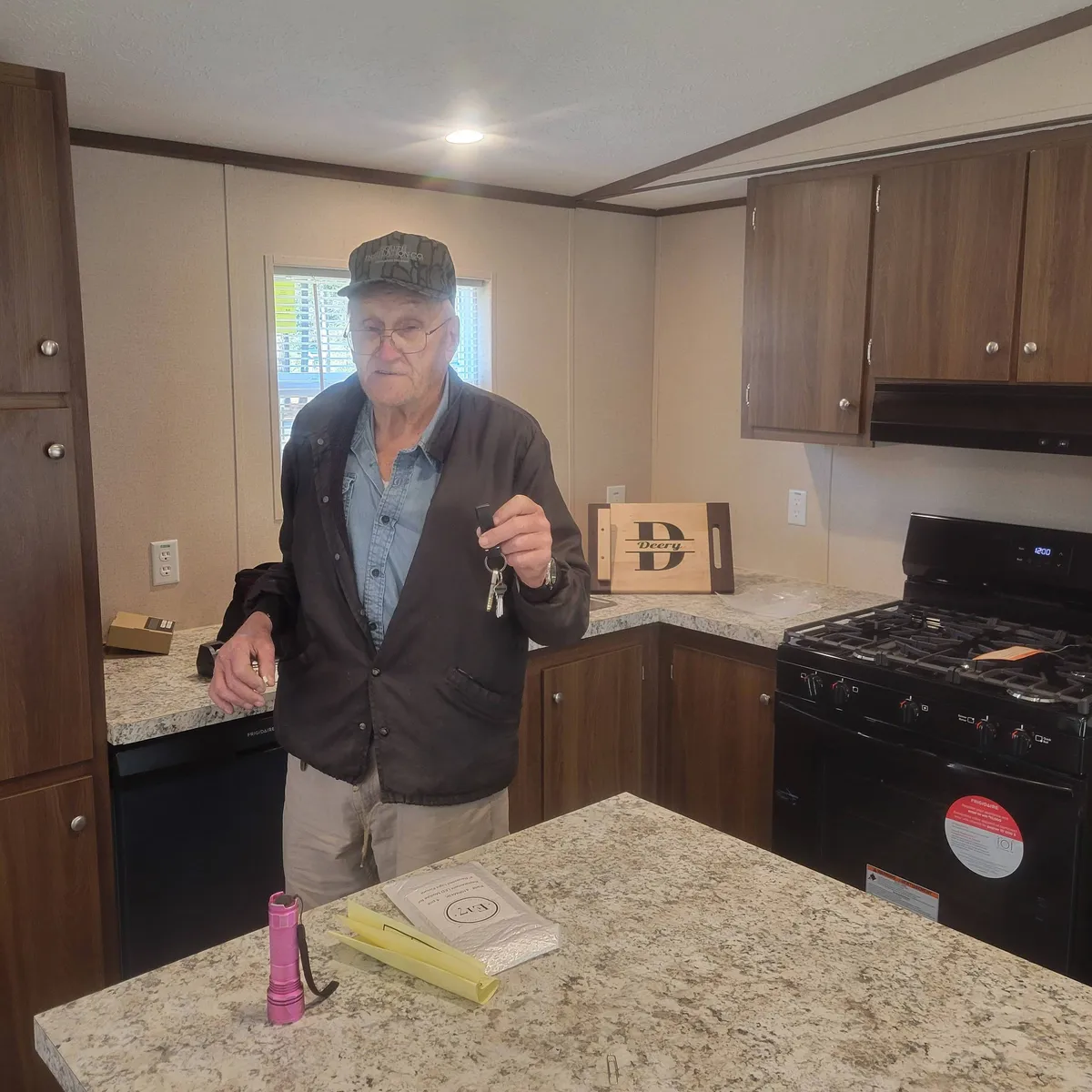 ERNEST D. welcome home image