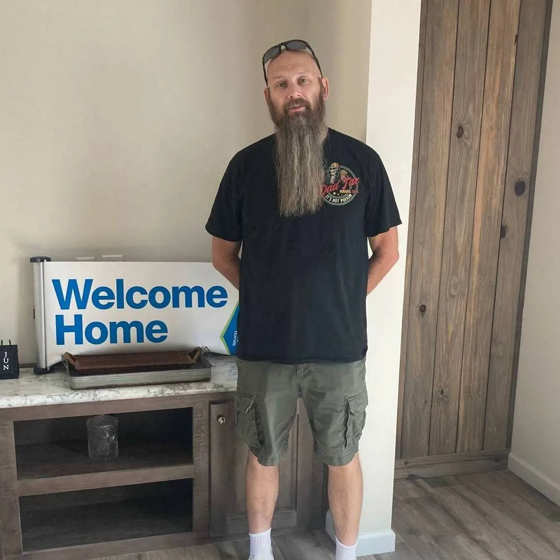 ANTHONY L. welcome home image