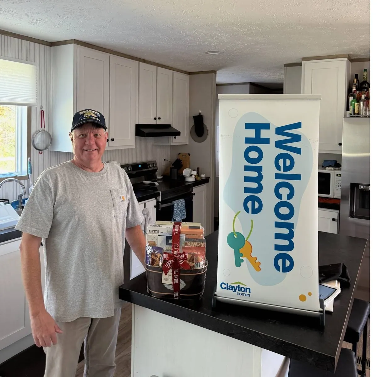 MARK C. welcome home image