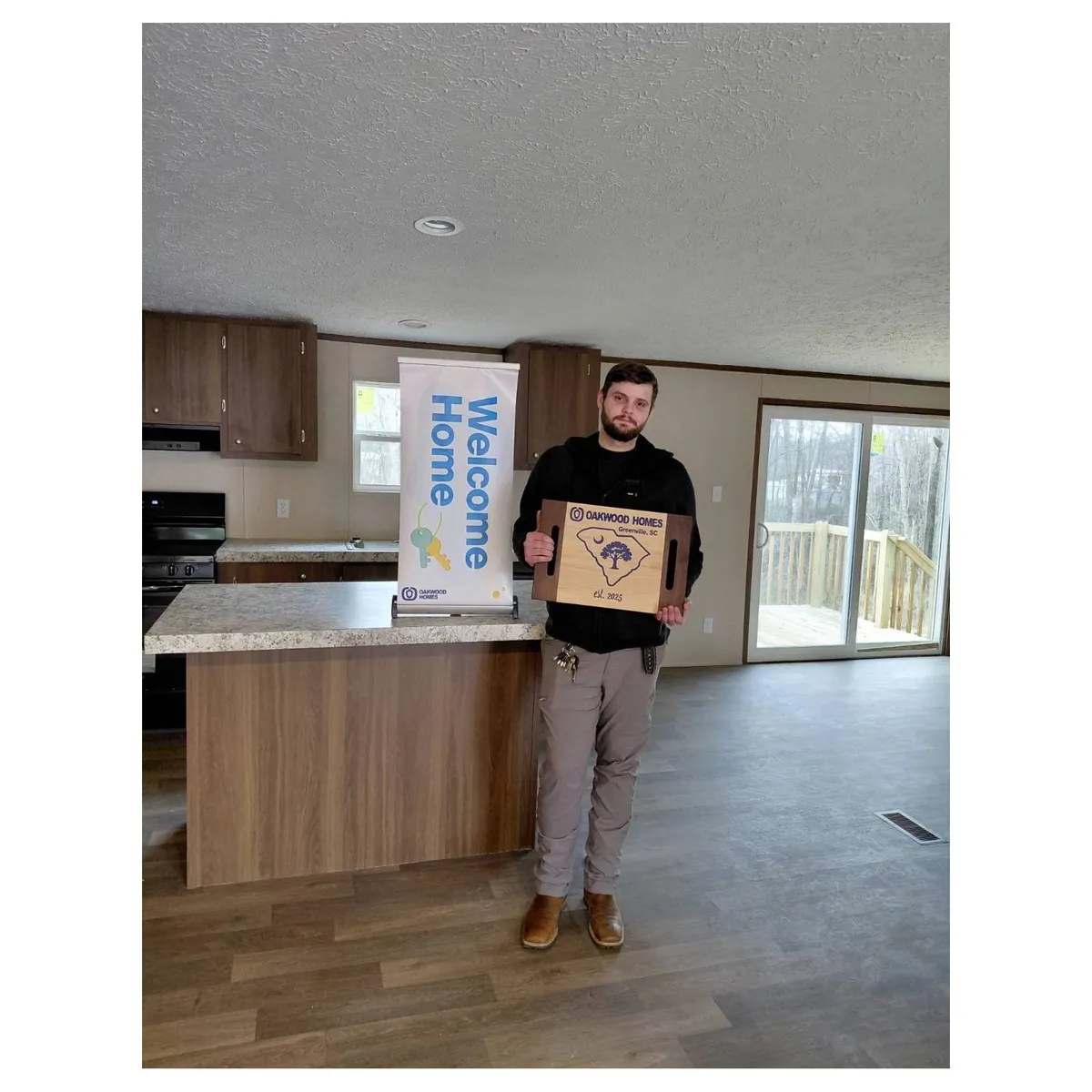 BRANDON P. welcome home image