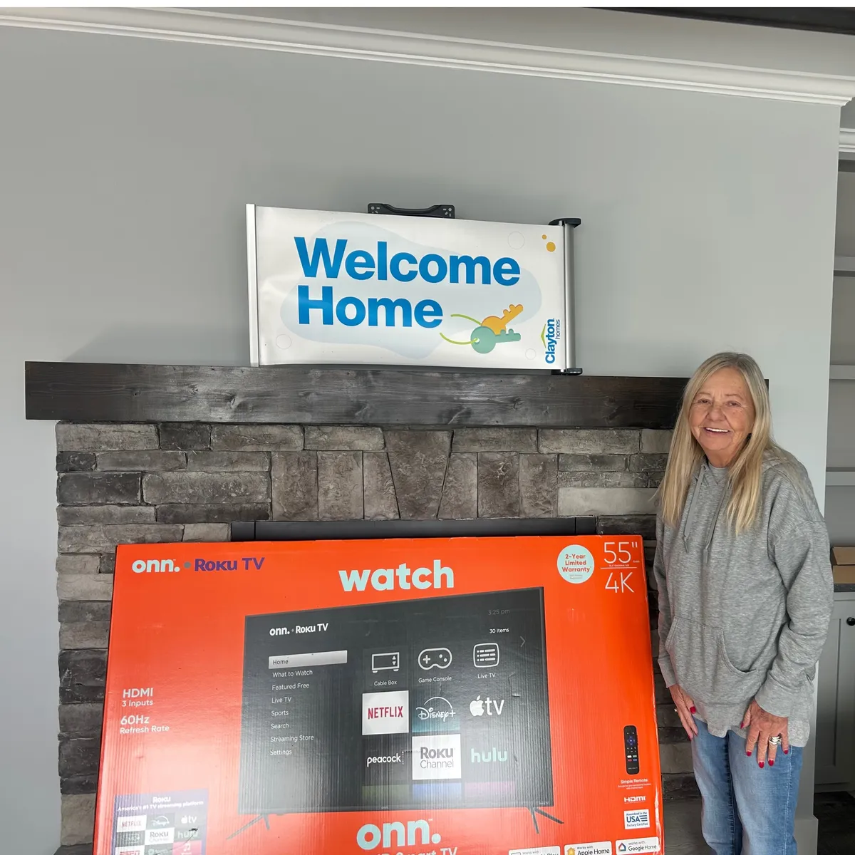 JACKIE D. welcome home image