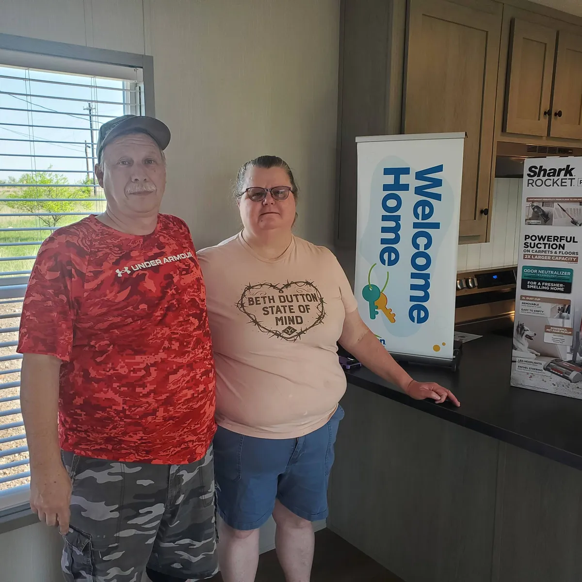 MICHAEL B. welcome home image