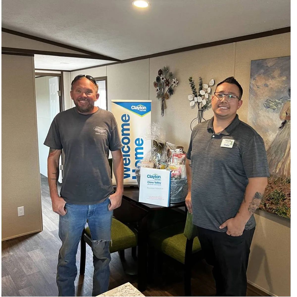 CHRISTOPHER H. welcome home image