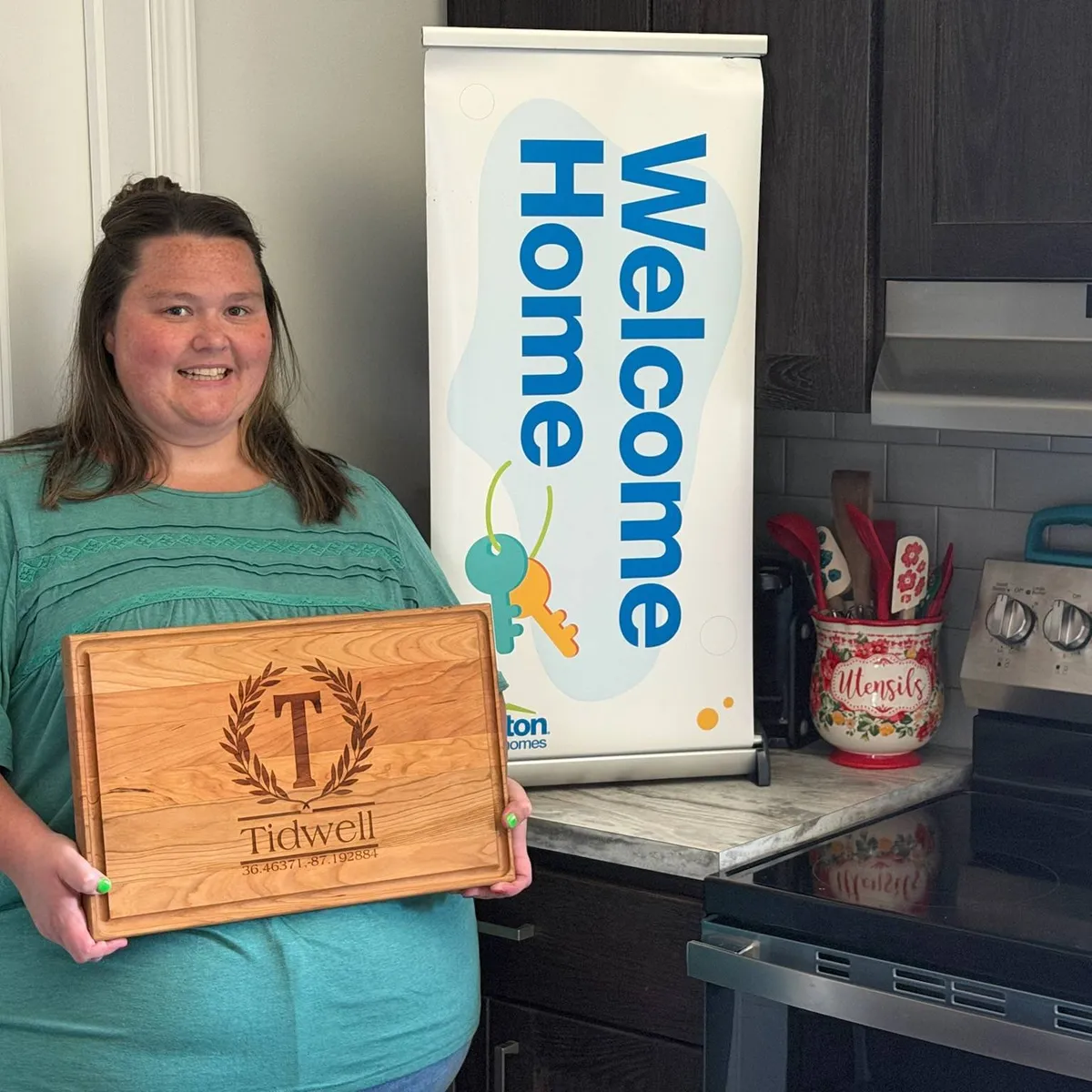 STEPHANIE T. welcome home image