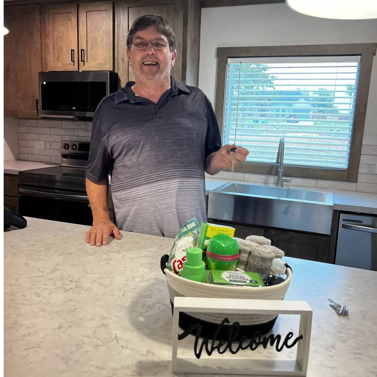 DONALD S. welcome home image